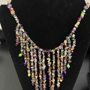 Multicolor Gemstone Necklace